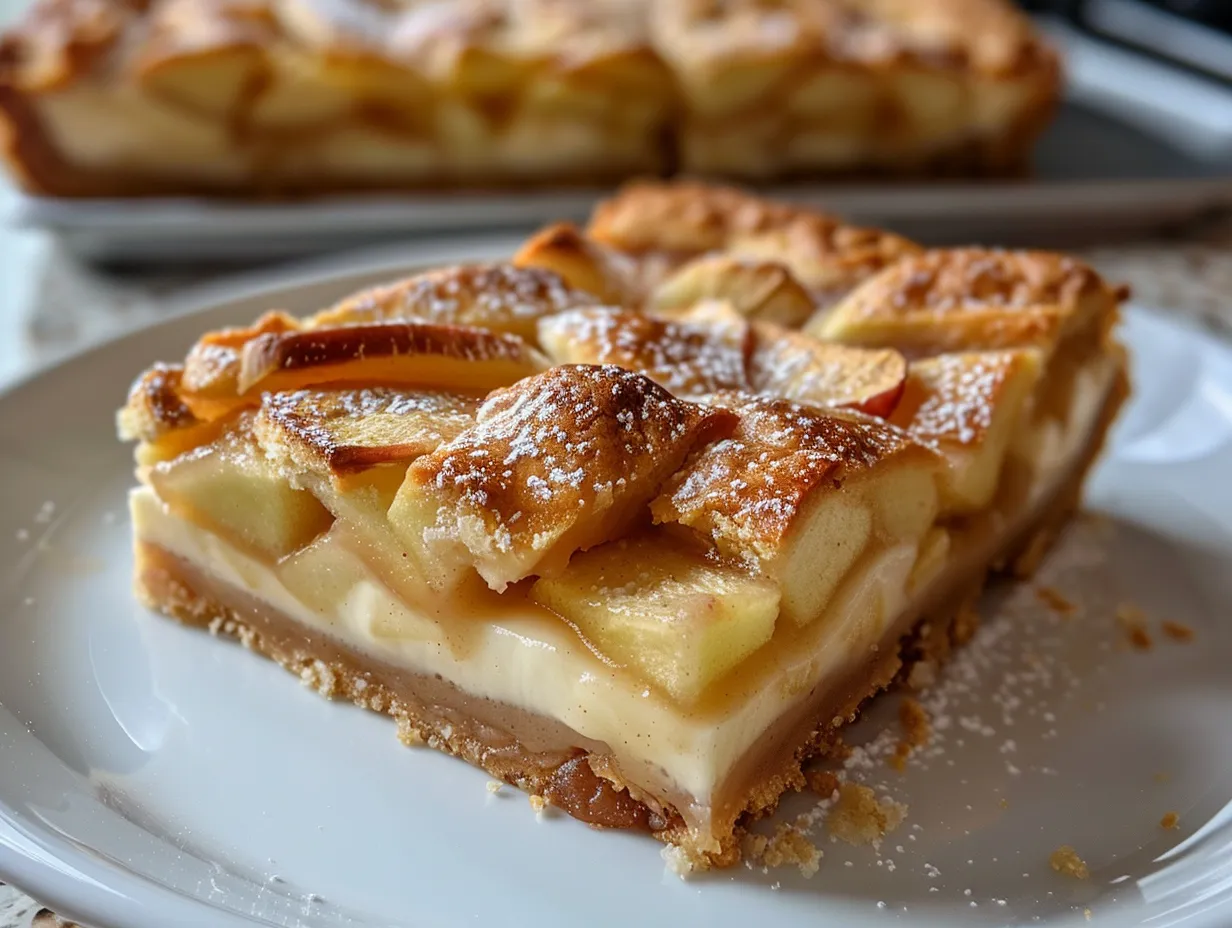 Delectable Apple Pie Cheesecake Bars