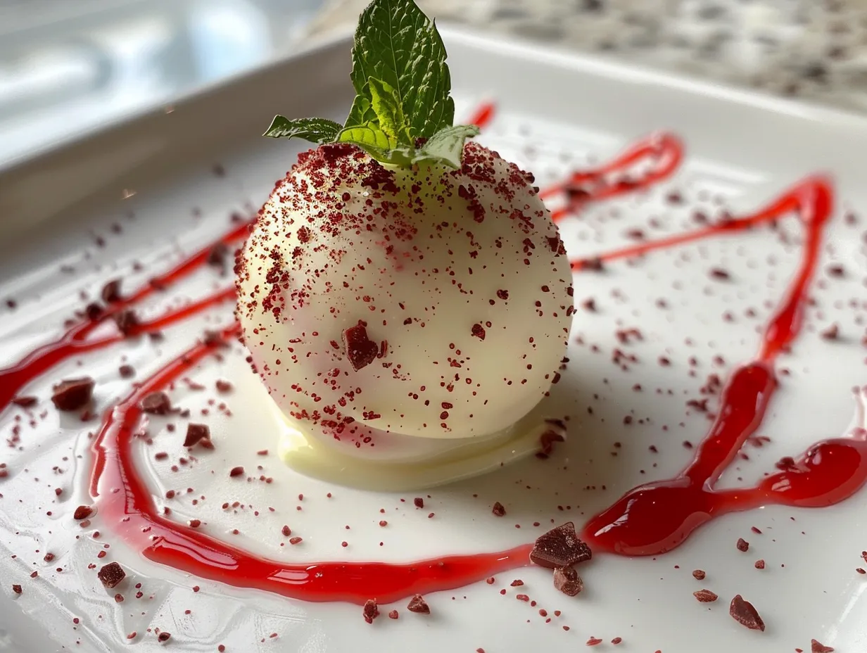 Delicious White Chocolate Strawberry Truffles