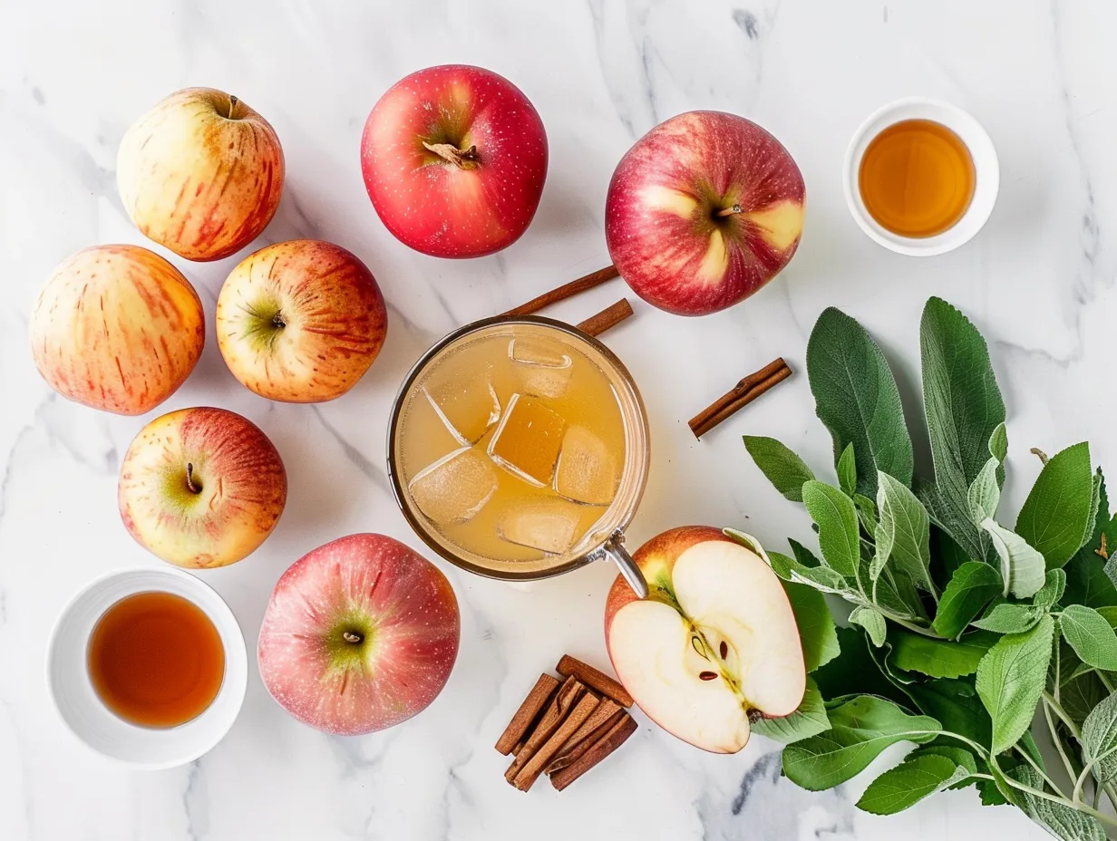 caramel apple sangria ingredients