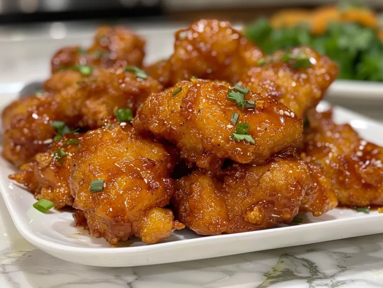 Homemade Crispy Orange Chicken